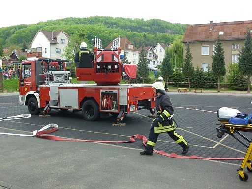 Gro&szlig;alarm in Bleicherode