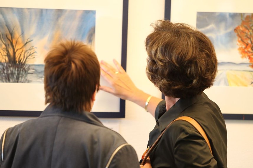 Dr. Barbara Scholz stellt aus