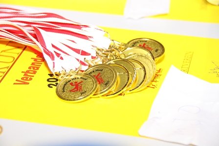 Siegerehrung Handball-Nachwuchs