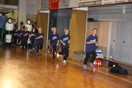 Siegerehrung Handball-Nachwuchs