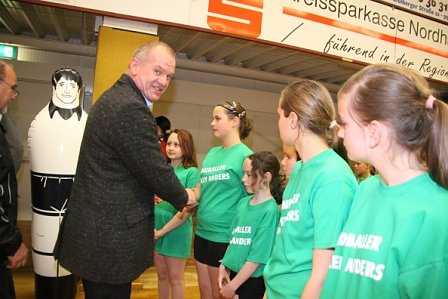 Siegerehrung Handball-Nachwuchs