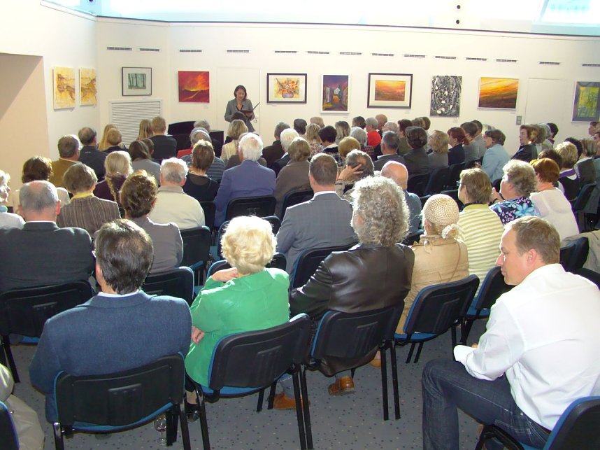 Gut besuchte Vernissage