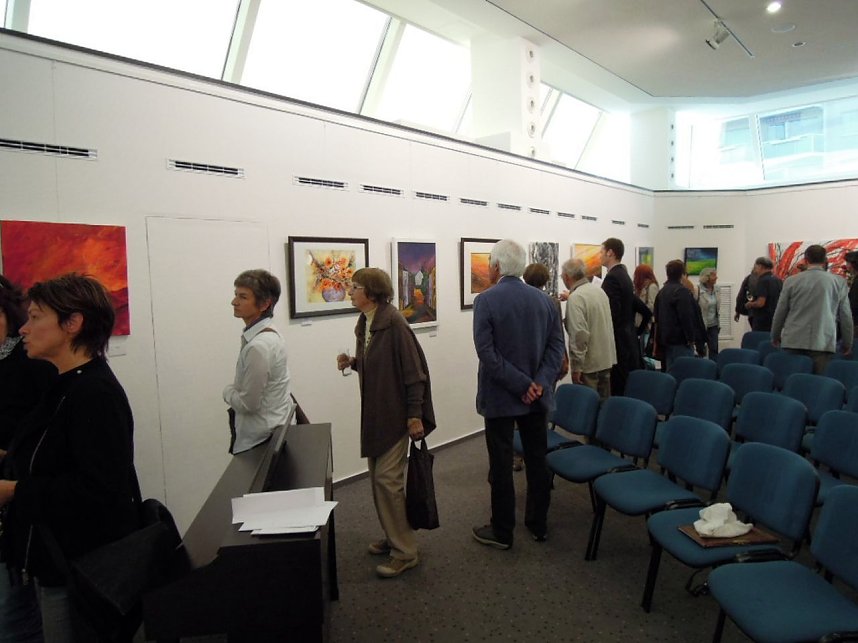 Gut besuchte Vernissage