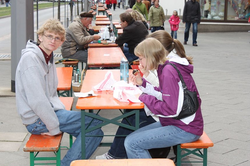 Geburtstagfeier begann