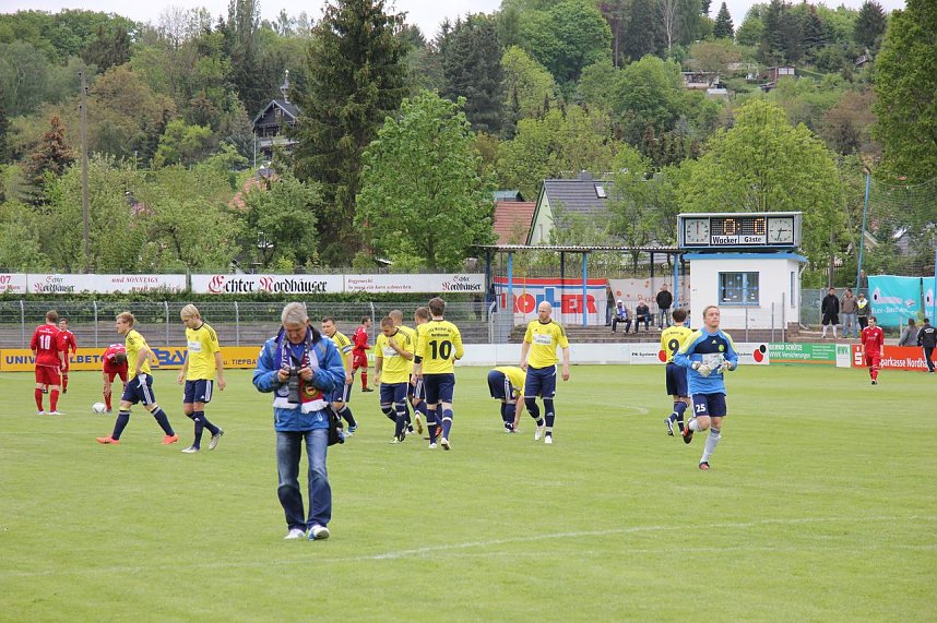 Denkw&uuml;rdiges Spiel Wacker Nordhausen gegen Schott Jena