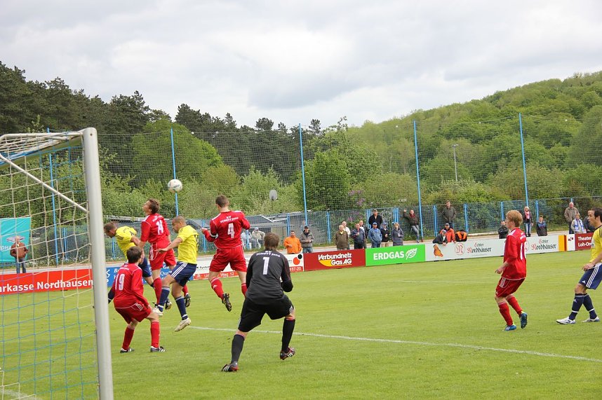 Denkw&uuml;rdiges Spiel Wacker Nordhausen gegen Schott Jena
