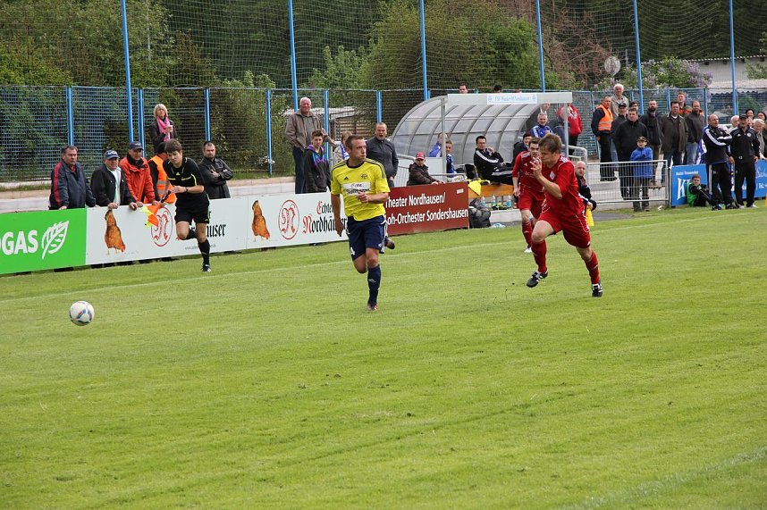 Denkw&uuml;rdiges Spiel Wacker Nordhausen gegen Schott Jena