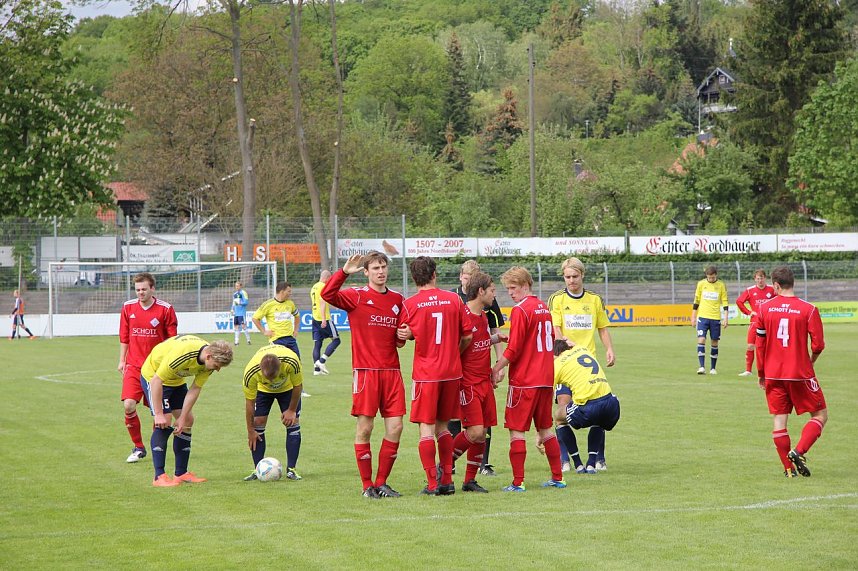 Denkw&uuml;rdiges Spiel Wacker Nordhausen gegen Schott Jena