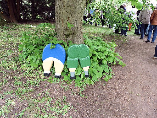 H&uuml;te und mehr im Park Hohenrode