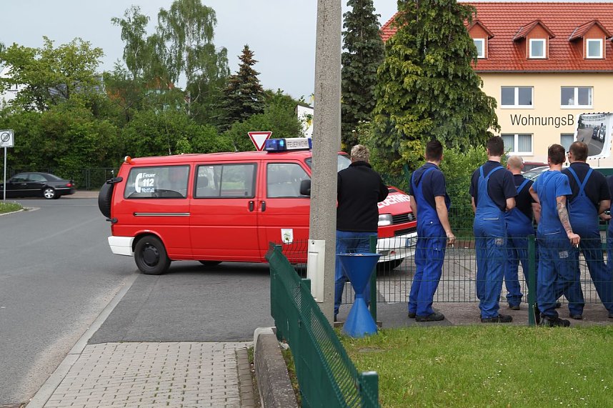 Feuerwehr bei Eaton im Einsatz
