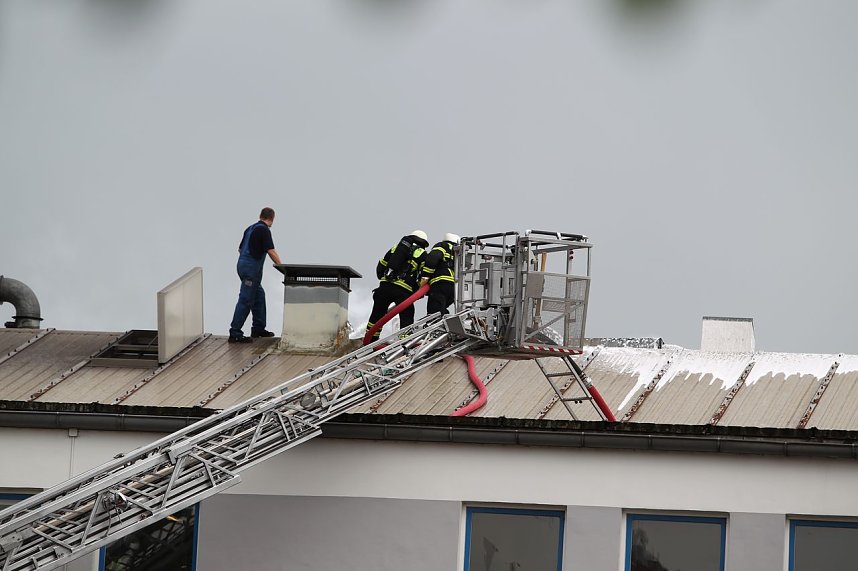 Feuerwehr bei Eaton im Einsatz