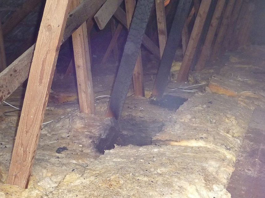 Feuer im "Alten Konsum"