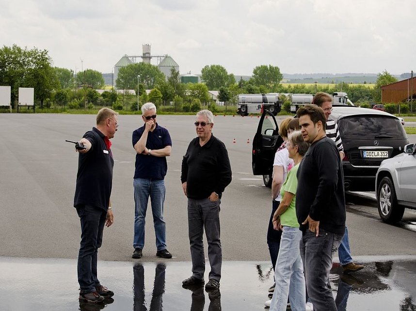 Geschleudert und gebremst