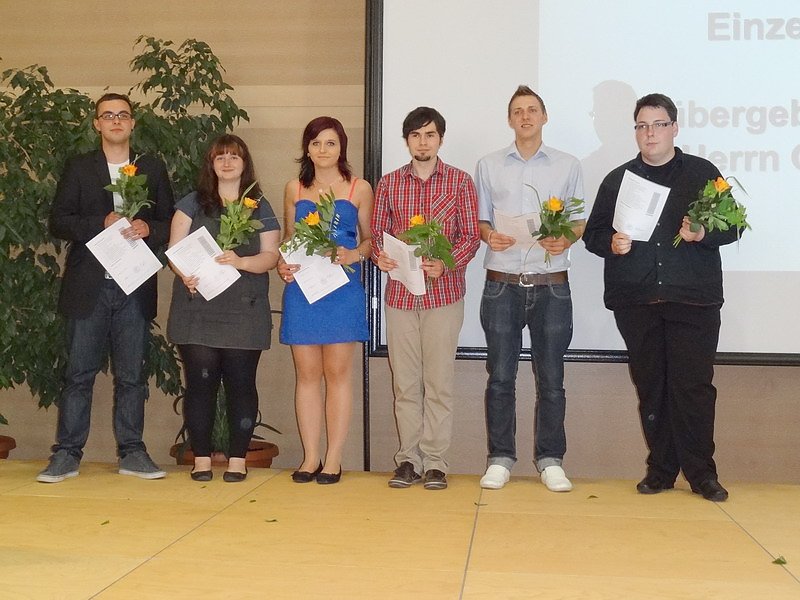 Verabschiedet: Einzelhandelskaufleute