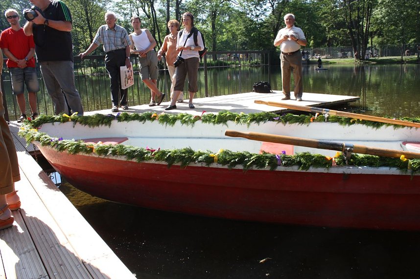 Gondelteich &uuml;bergeben