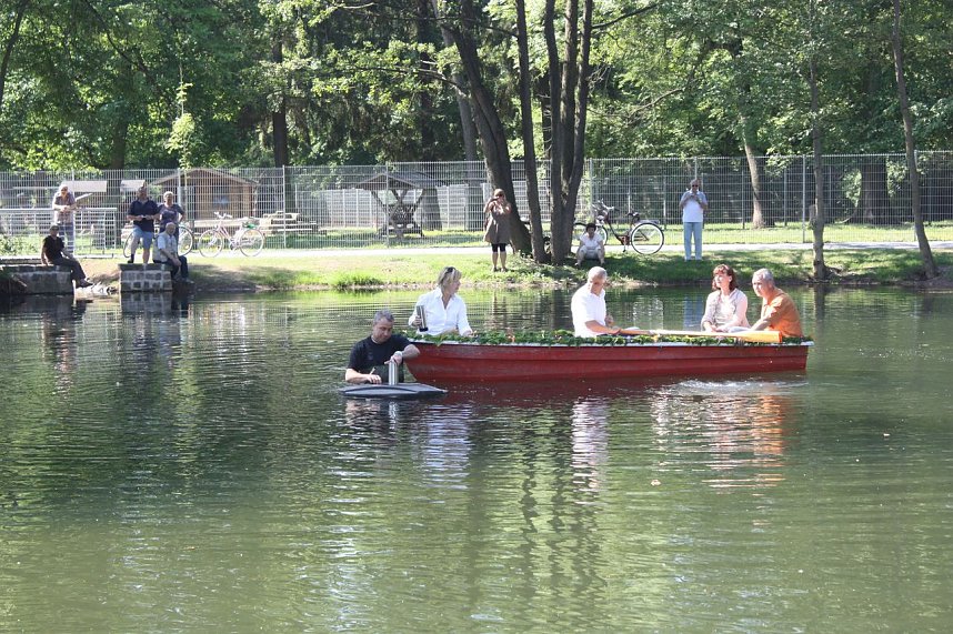 Gondelteich &uuml;bergeben