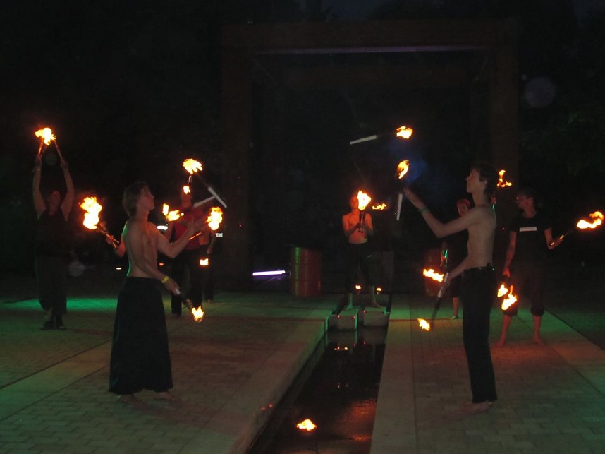 Feuer an der Wasaserachse