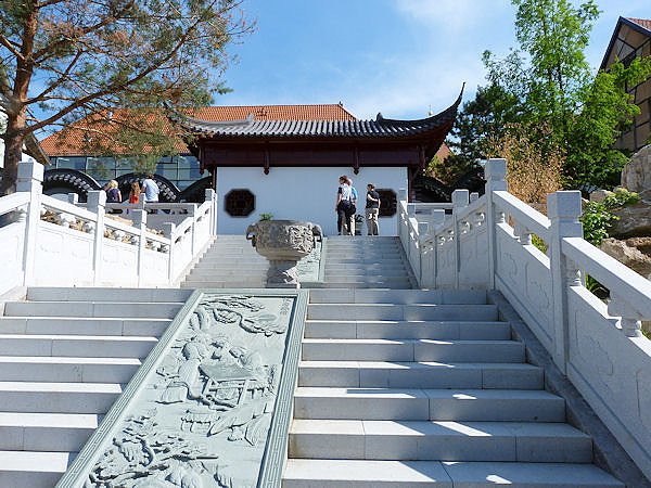 Besuch im Chinesischen Garten Wei&szlig;ensee