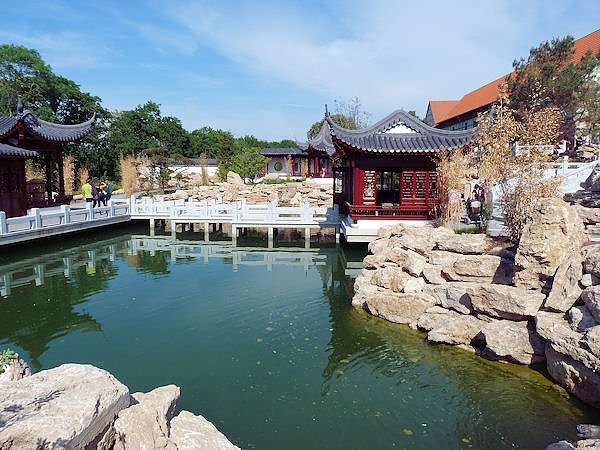 Besuch im Chinesischen Garten Wei&szlig;ensee