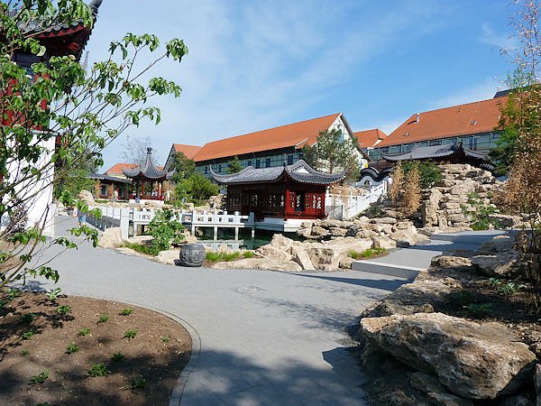 Besuch im Chinesischen Garten Wei&szlig;ensee