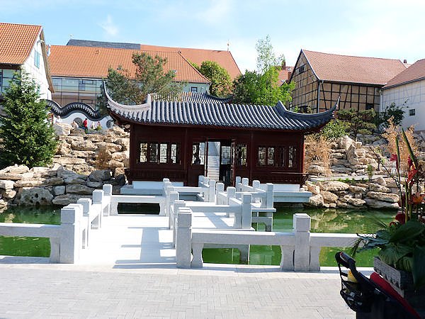 Besuch im Chinesischen Garten Wei&szlig;ensee