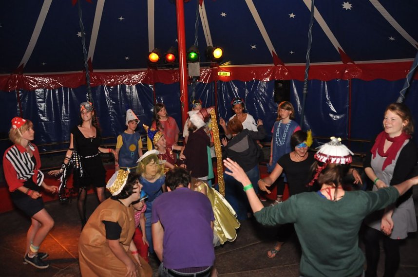 Maskenball auf dem Petersberg