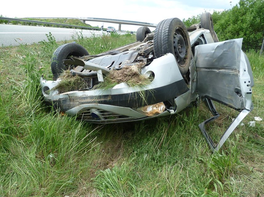 Unfall auf der Autobahn