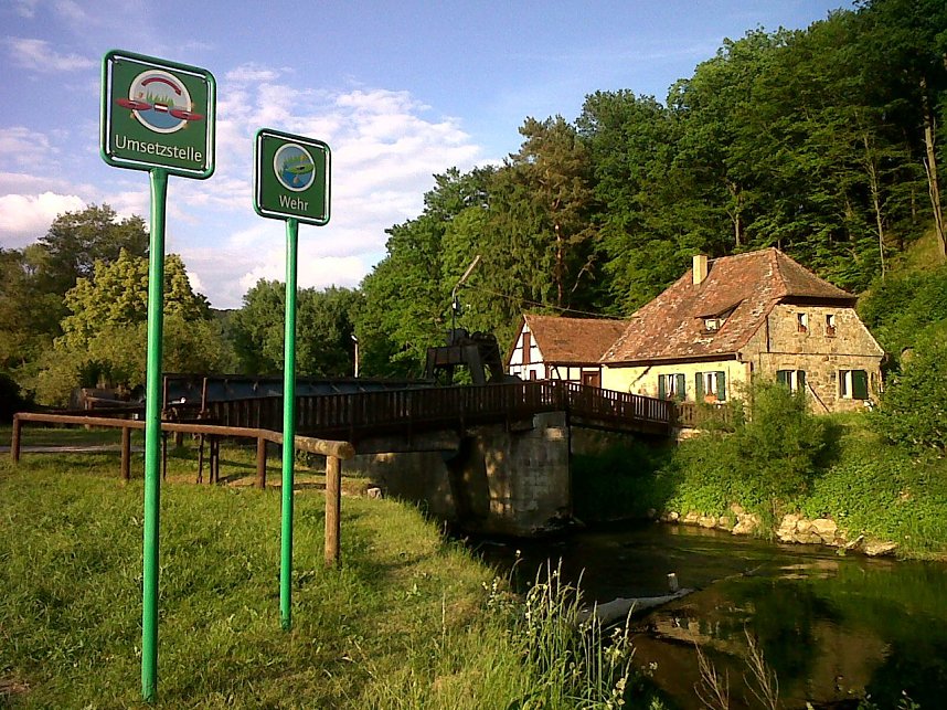 Unterwegs an der Saale