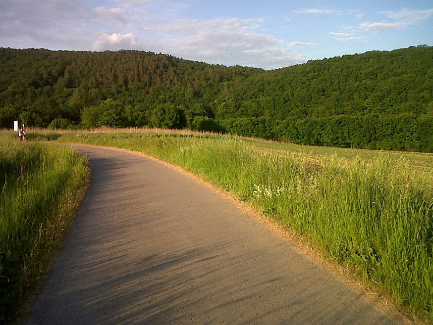 Unterwegs an der Saale