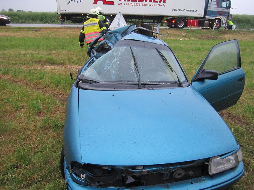 Unfall auf der B 243