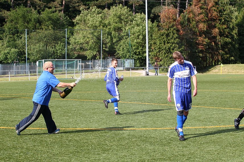 Jubel &uuml;ber den Aufstieg