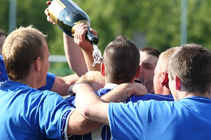 Jubel &uuml;ber den Aufstieg