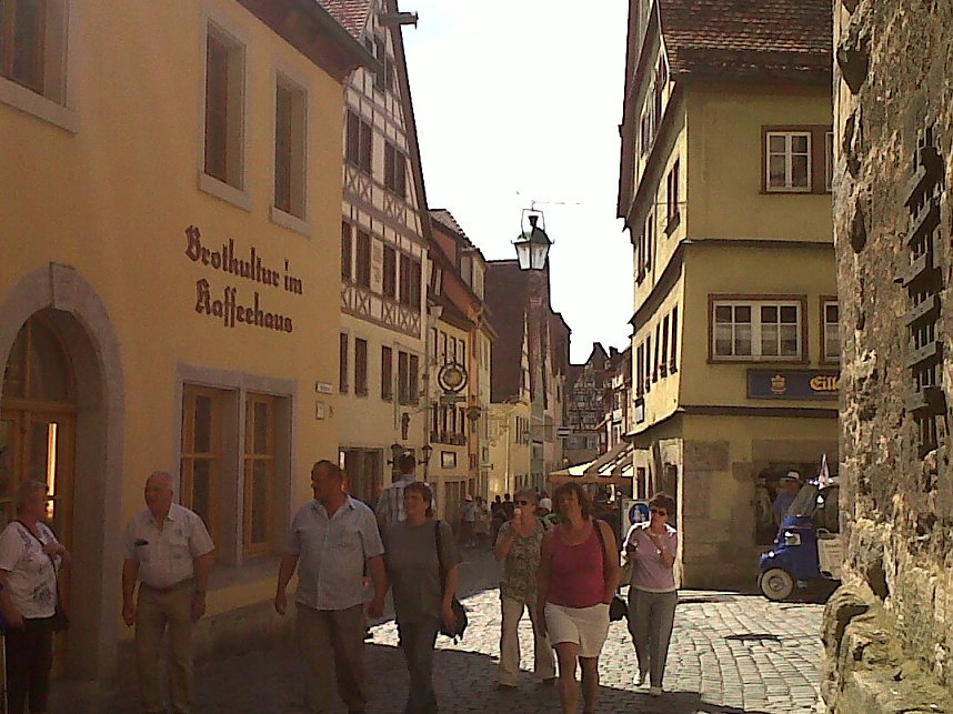 In Rothenburg ob der Tauber