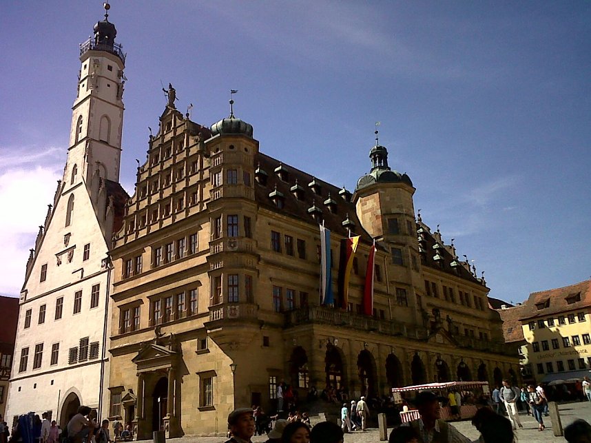 In Rothenburg ob der Tauber