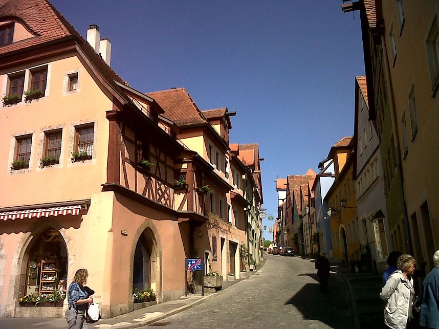 In Rothenburg ob der Tauber