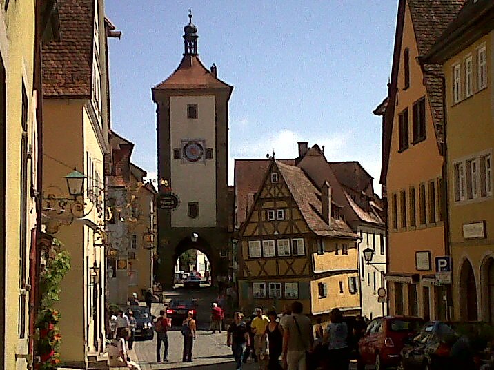 In Rothenburg ob der Tauber