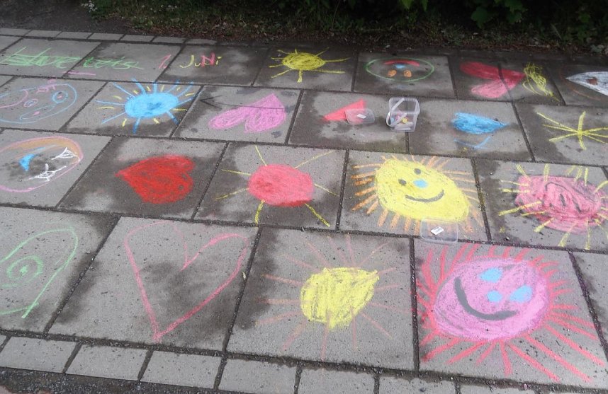 Aufregender Kindertag