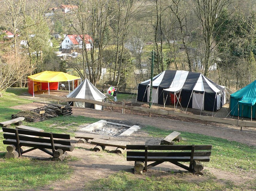 Blick auf den neuen Platz