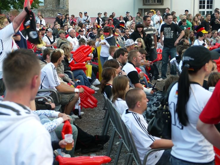 Fussbalfreu(n()de auf dem Petersberg