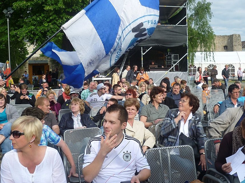 Empfang f&uuml;r Wacker Nordhausen auf dem Petersberg