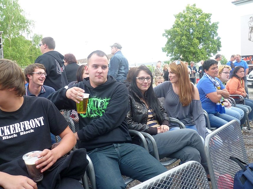 Empfang f&uuml;r Wacker Nordhausen auf dem Petersberg