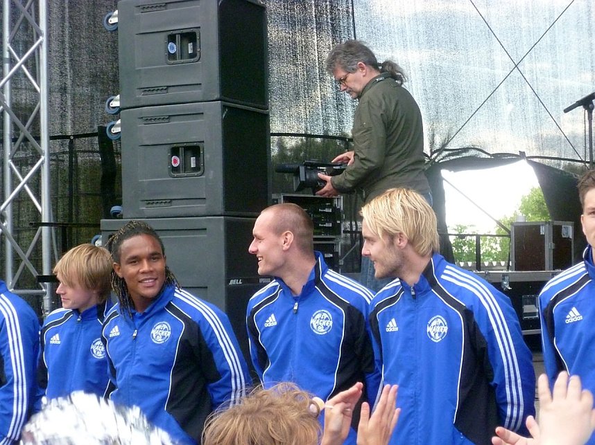 Empfang f&uuml;r Wacker Nordhausen auf dem Petersberg