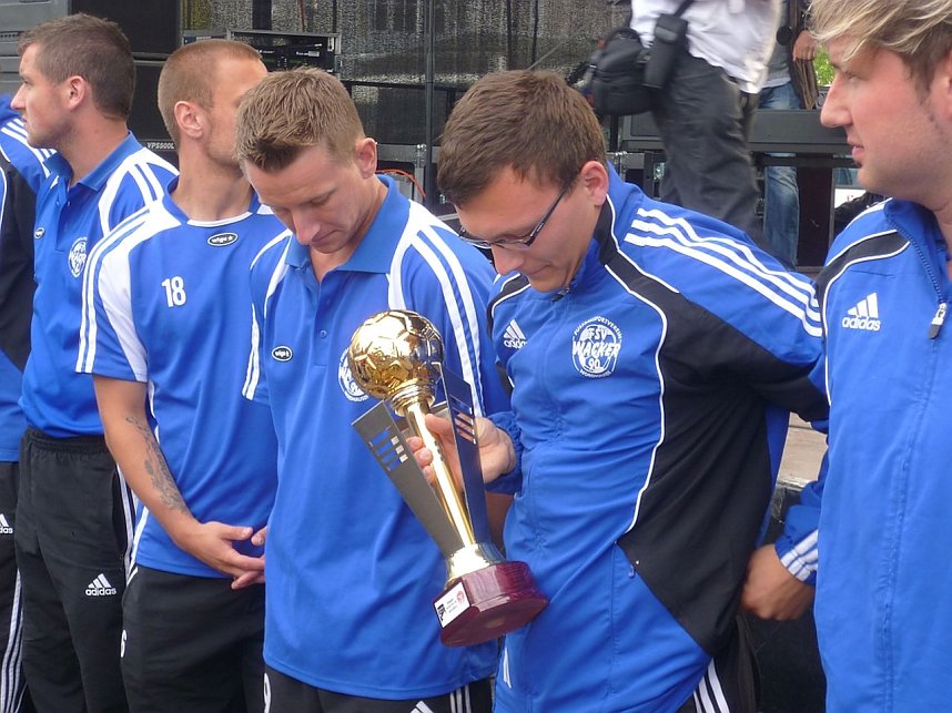 Empfang f&uuml;r Wacker Nordhausen auf dem Petersberg