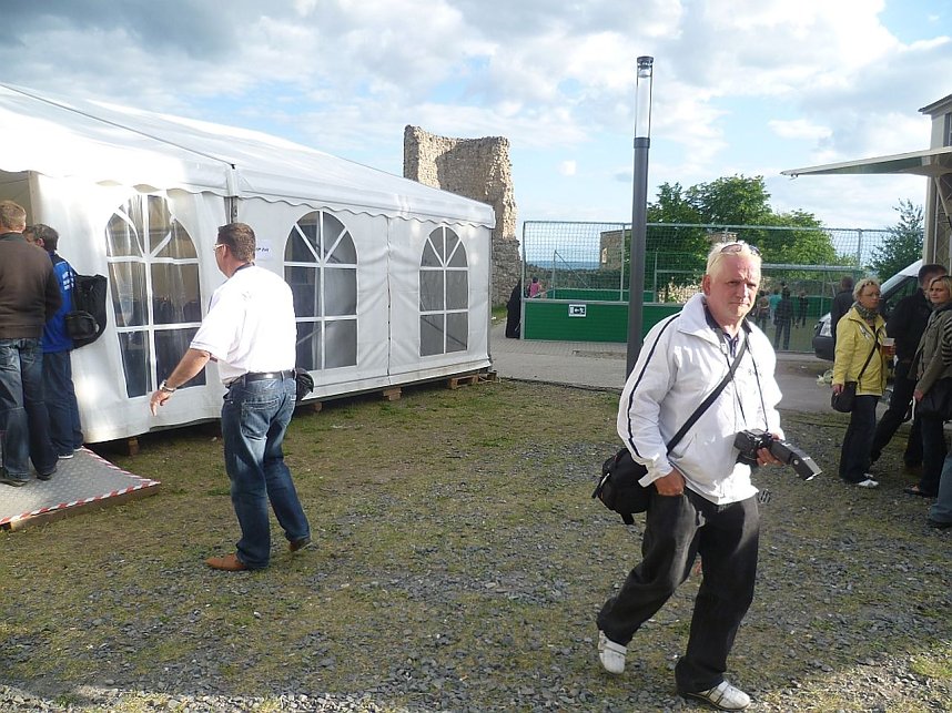 Empfang f&uuml;r Wacker Nordhausen auf dem Petersberg
