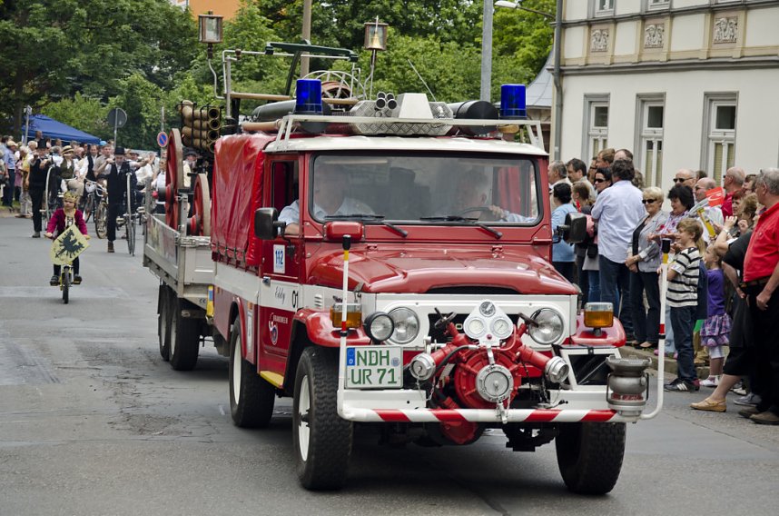 1085 Jahre in einem Umzug