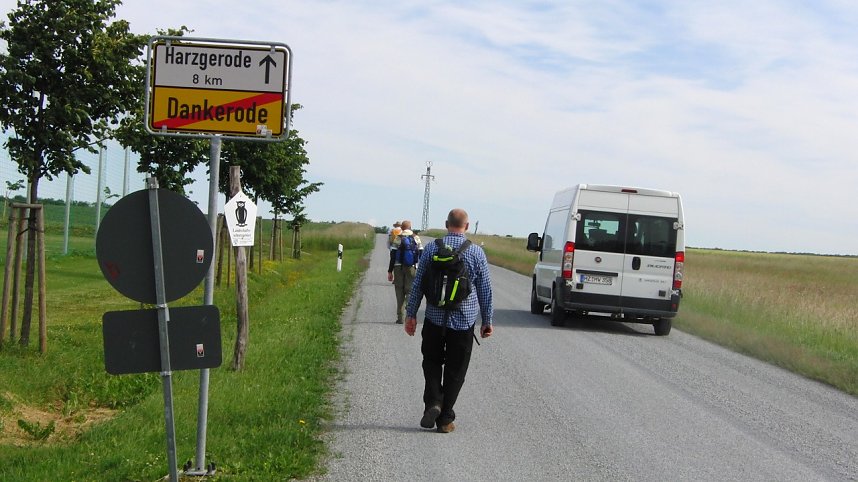 100 Kilometer gewandert