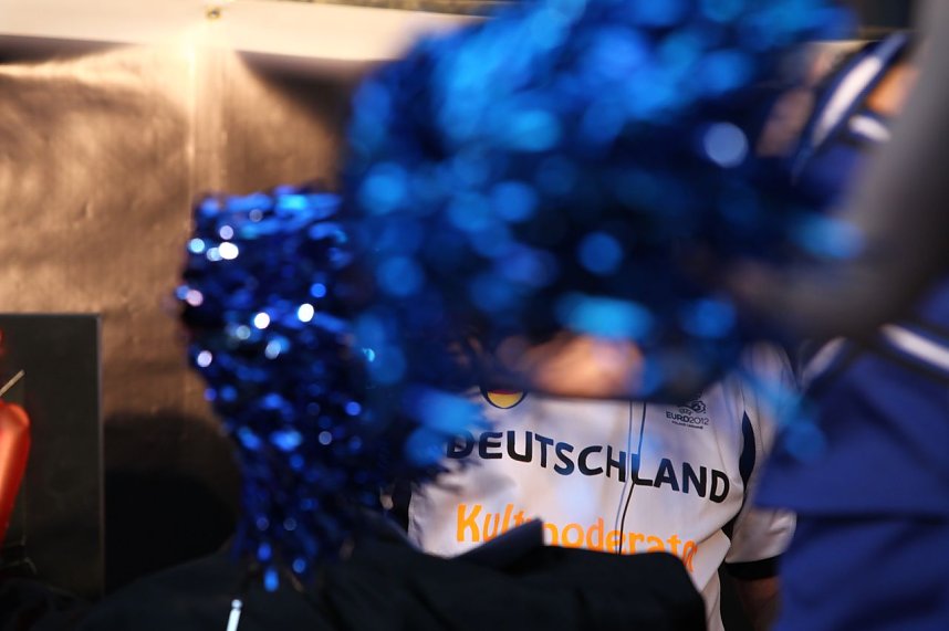 Spannung vor dem Spiel