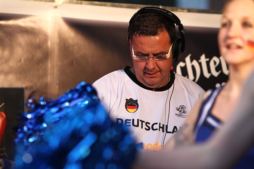 Spannung vor dem Spiel