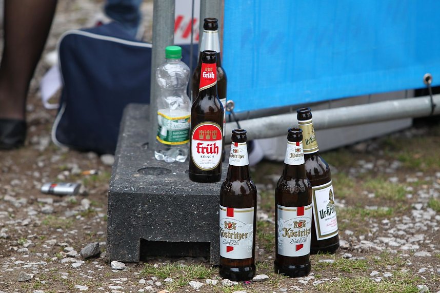 Spannung vor dem Spiel