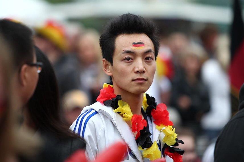 Spannung vor dem Spiel